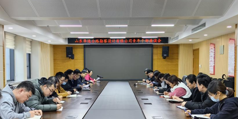 公司組織開展青年干部座談會